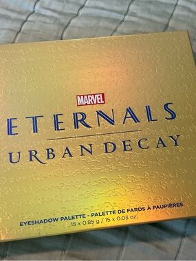 Urban Decay Gold and Blue Eternals Eyeshadow Palette